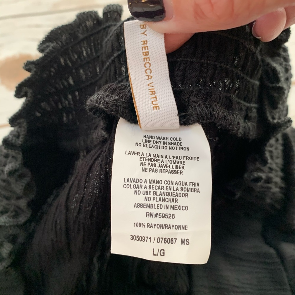 BECCA MODERN MUSE COVER-UP FLYAWAY PANTS SZ L - Picture 5 of 6